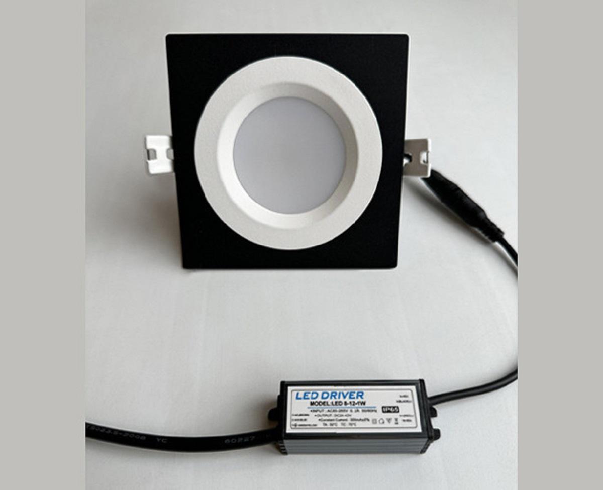 встраиваемый светодиодный светильник italline it08-8018 white 3000k