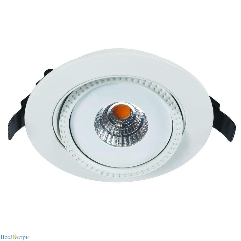 встраиваемый светодиодный светильник arte lamp studio a3807pl-1wh