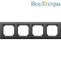 Рамка четырехместная Jung AC584BFANM