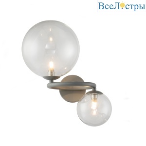 Настенный светильник Delight Collection Wendt KG1202W-2 grey/clear
