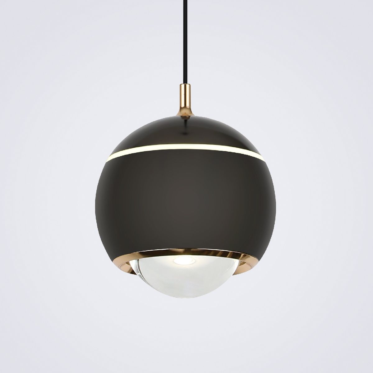 подвесной светильник led4u l8753-1 bk