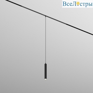 Трековый однофазный светильник Denkirs Simple Spot DK8208-BK