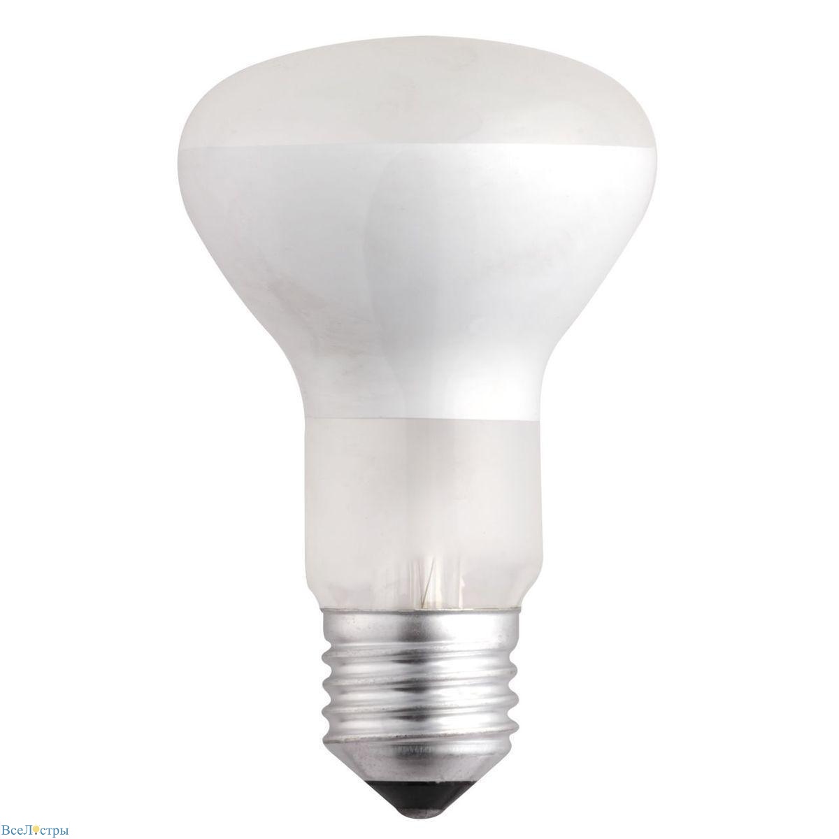 лампа накаливания jazzway e27 60w 2700k матовая 3321444
