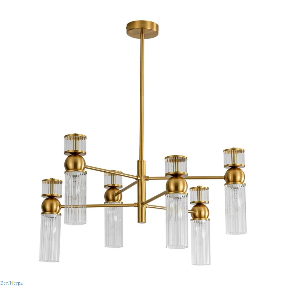 люстра на штанге lumion moderni denver 8276/6