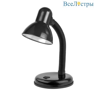Настольная лампа ЭРА N-120-E27-40W-BK C0041453