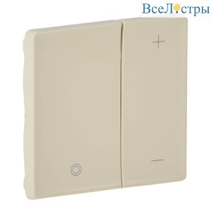 Лицевая панель Legrand Valena Life светорегулятора клавишного слоновая кость 754891