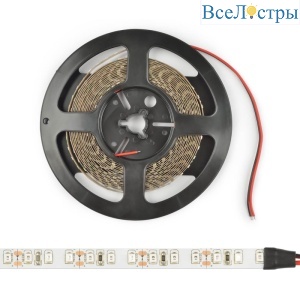 Светодиодная лента (UL-00005872) Uniel 9,6W/m 120LED/m 2835SMD теплый белый 5M ULS-2835-120LED/m-8mm-IP20-DC24V-9,6W/m-5M-3000K