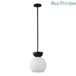 Подвесной светильник iLamp Mono P6079-1 BK+WH