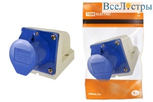 Розетка стационарная TDM Electric SQ0602-0004