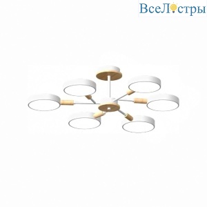Люстра на штанге LED4U L3218-740 WH
