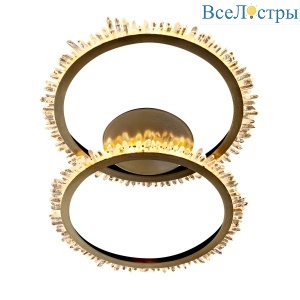 Потолочная люстра Delight Collection Quartz Halo MX20020154-2A satin gold