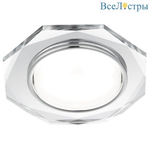 Встраиваемый светильник Ambrella Light GX53 Classic G8020 CH