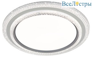 Потолочный светильник Эра SPB-6 Sunny 86W-3K-6,5K-RC WH+GR