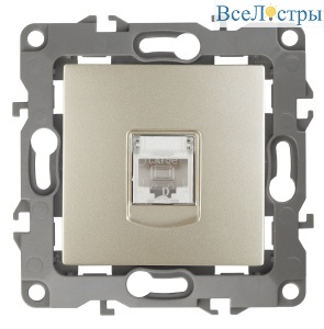 Розетка информационная RJ45 Эра 12-3107-04 Б0014726