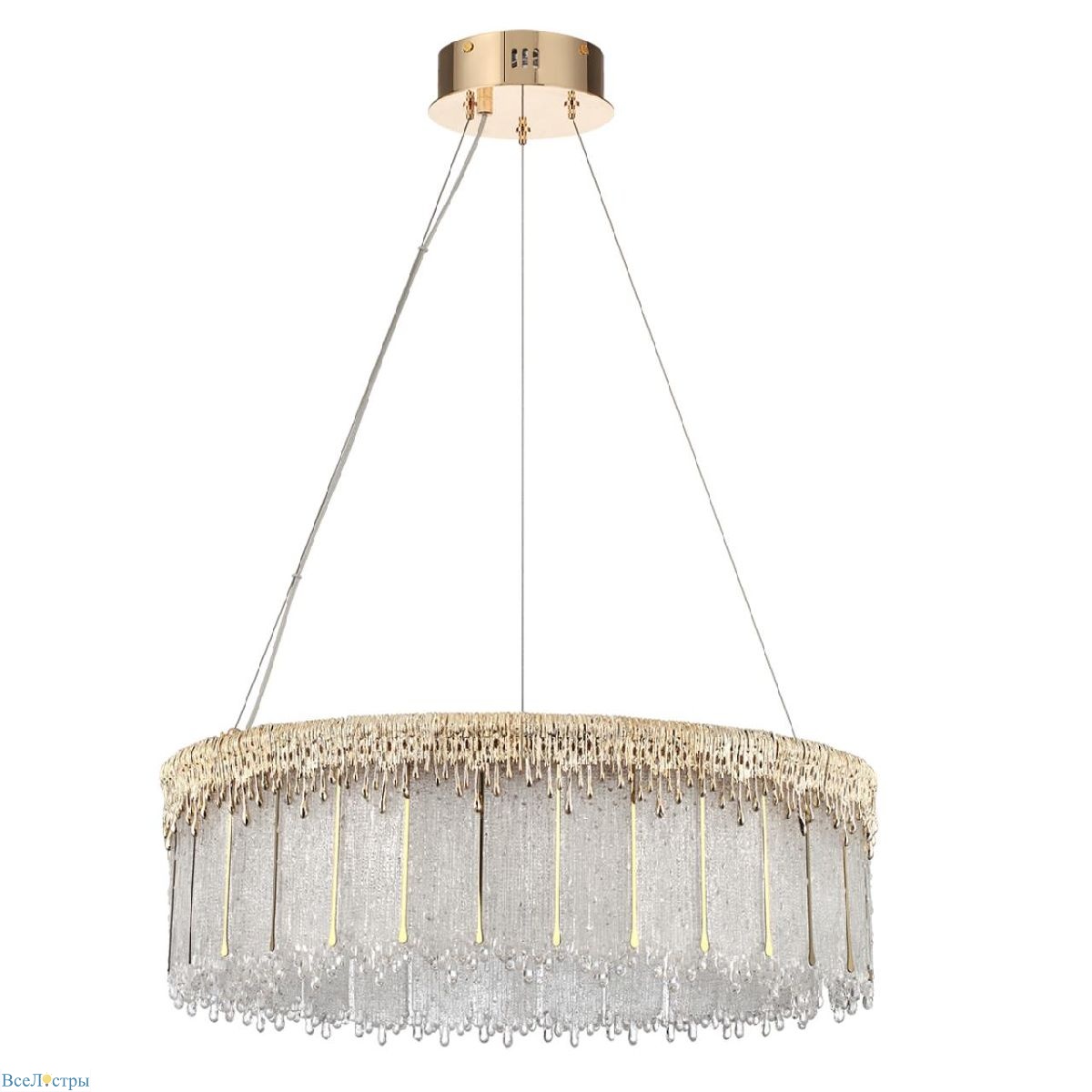 подвесная люстра odeon light cleo l-vision 5091/80l