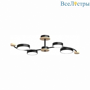 Люстра на штанге LED4U L3206-800 BK