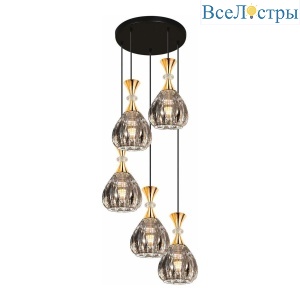 Подвесная люстра Reluce 09015-0.9-05 SMOKE