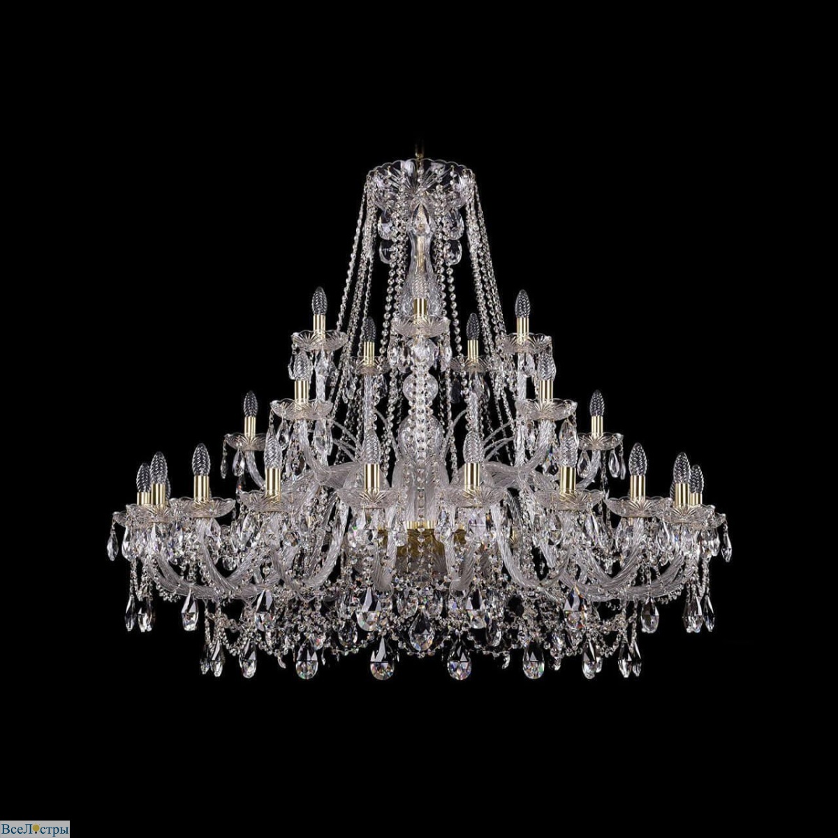 подвесная люстра bohemia ivele 1411/20+5+5/460 g