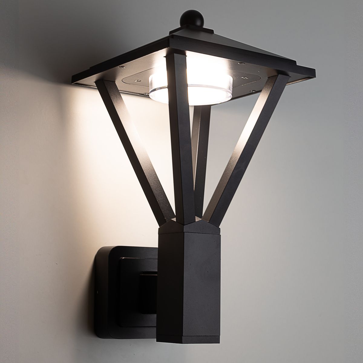 уличный настенный светильник citilux genox clu12w