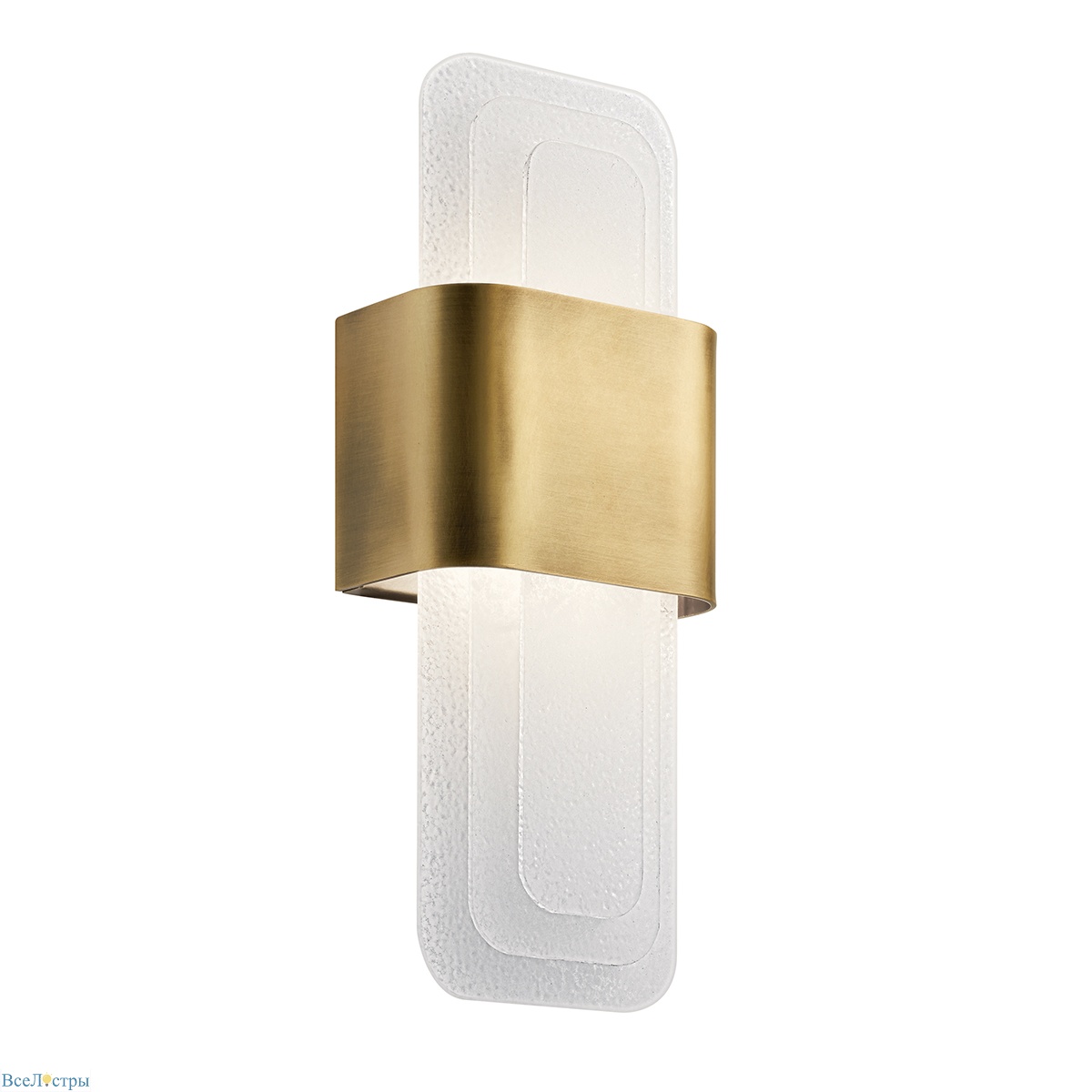 настенный светильник kichler kl-serene-led-w-nbr