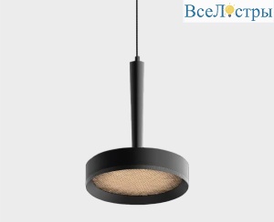Подвесной светильник (без основания) Italline IT02-025 black 3000K