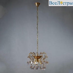 Подвесная люстра Ambiente Alicante 8888/3 CL AB Tear Drop