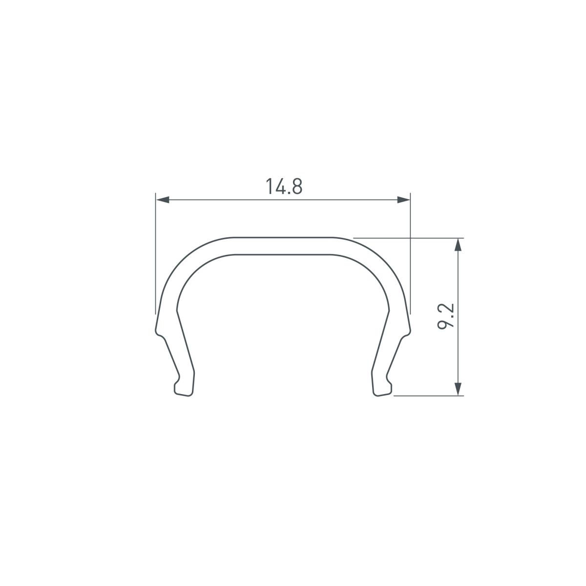 экран arlight line-d-1515-2000 opal (пластик) 061085