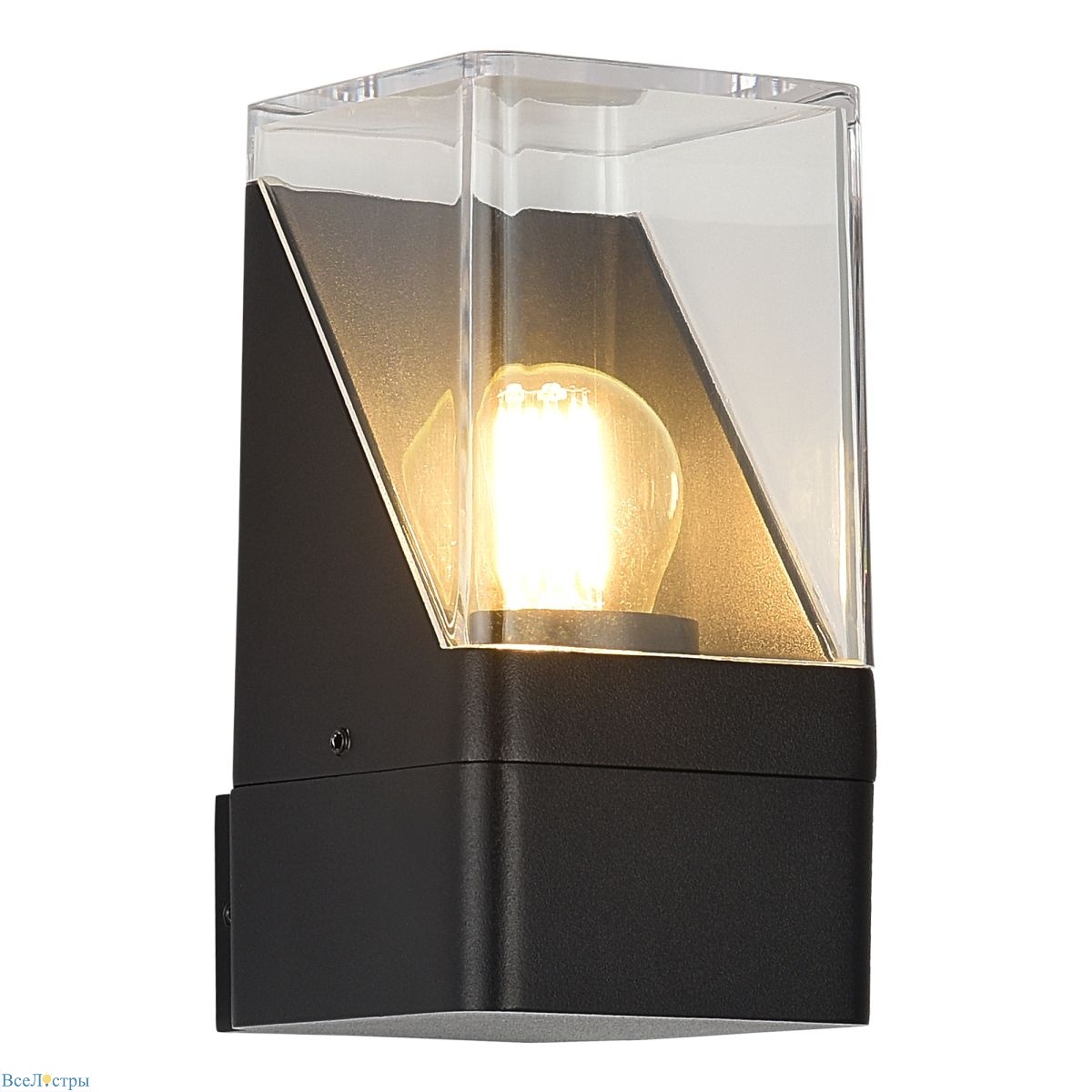 уличный настенный светильник st luce slide sl9016.401.01