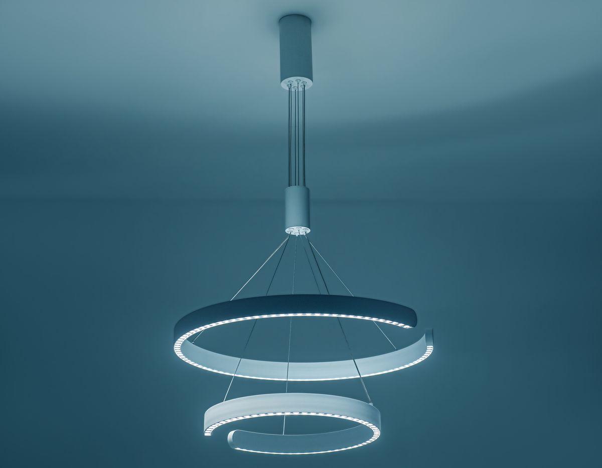 подвесной светодиодный светильник ambrella light comfort line fl5884