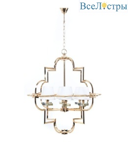 Подвесная люстра Lumina Deco Baltimore LDP 8020-6 GD+WT