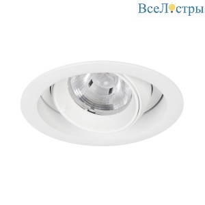 Встраиваемый светильник Arlight MS-VORTEX-BUILT-R110-20W Day4000 (WH-WH, 40 deg, 230V) 057754