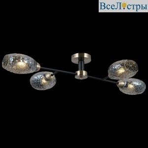 Люстра на штанге Illumico IL0285-4CSQ-79 BK AB