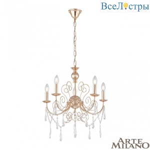 Подвесная люстра Arte Milano 345620/5 FGD