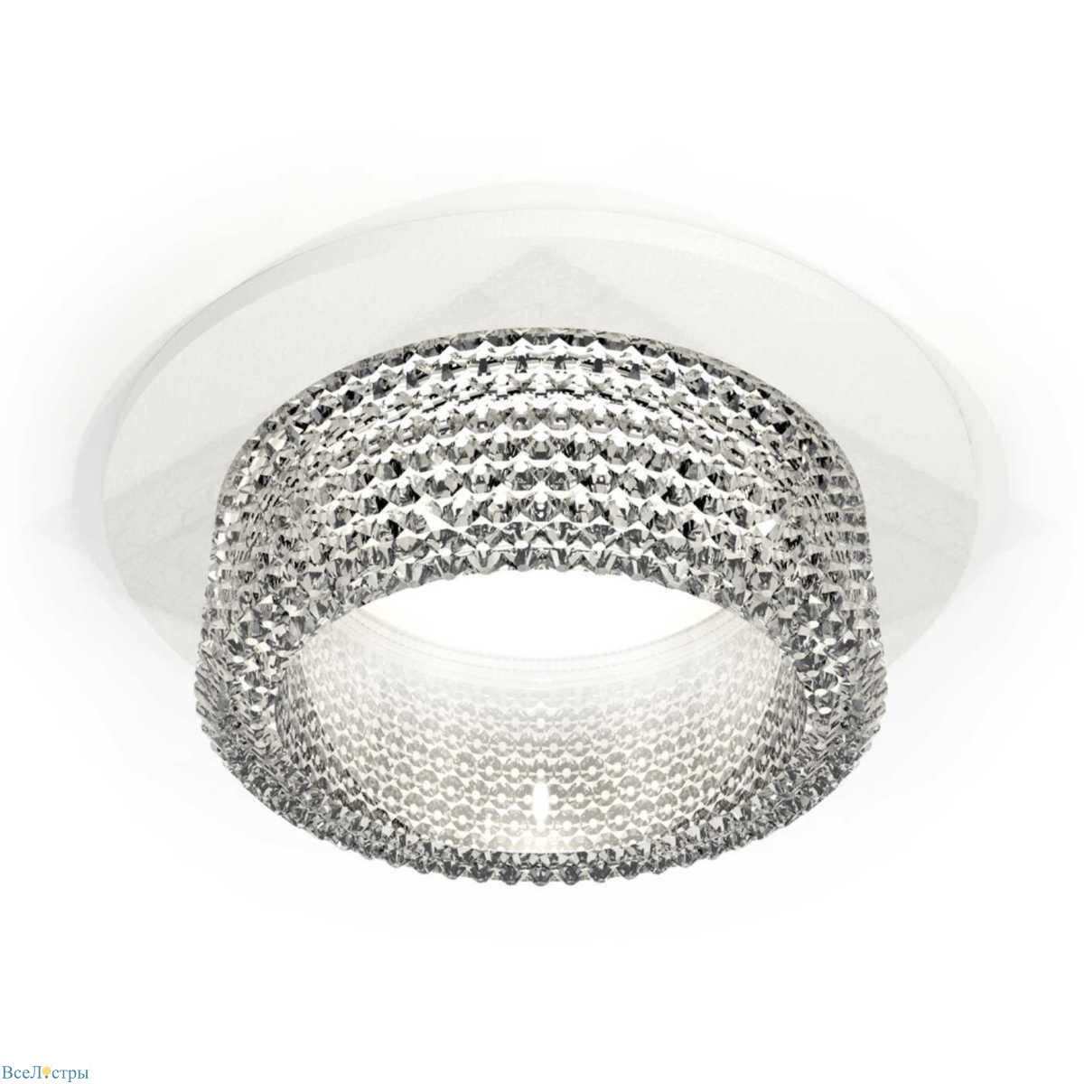 комплект встраиваемого светильника ambrella light techno spot xc (c6512, n6150) xc6512040
