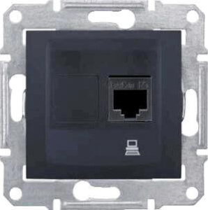 Розетка компьютерная RJ45 Schneider Electric Sedna UTP SDN4700170
