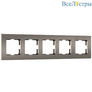 Рамка на 5 постов Werkel Slab W0052963 4690389207945 a067788