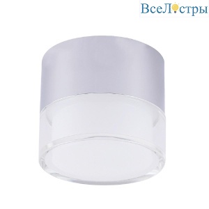 Потолочный светодиодный светильник Crystal Lux CLT 139C80 CH 4000K