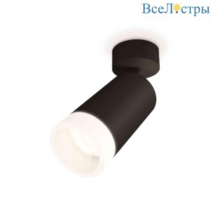 Комплект накладного светильника Ambrella light Techno Spot XM6323011 SBK/FR черный песок/белый матовый (A2210, C6323, N6248)