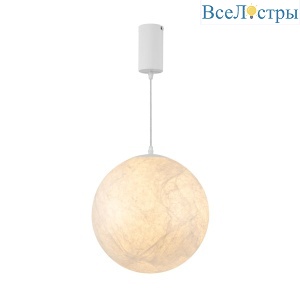 Подвесной светильник Arlight SP-SILKA-HANG-R300-7W Warm2700 (WH, 330 deg, 230V) (IP20, Натуральный шелк) 061916