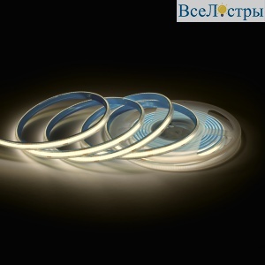 Светодиодная лента Apeyron 24В COB 12Вт/м 3000К 5м IP65 00-390