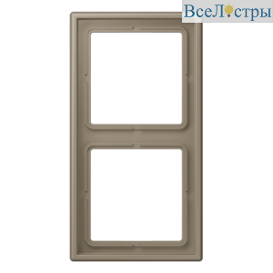 Рамка двухместная Jung LC982242