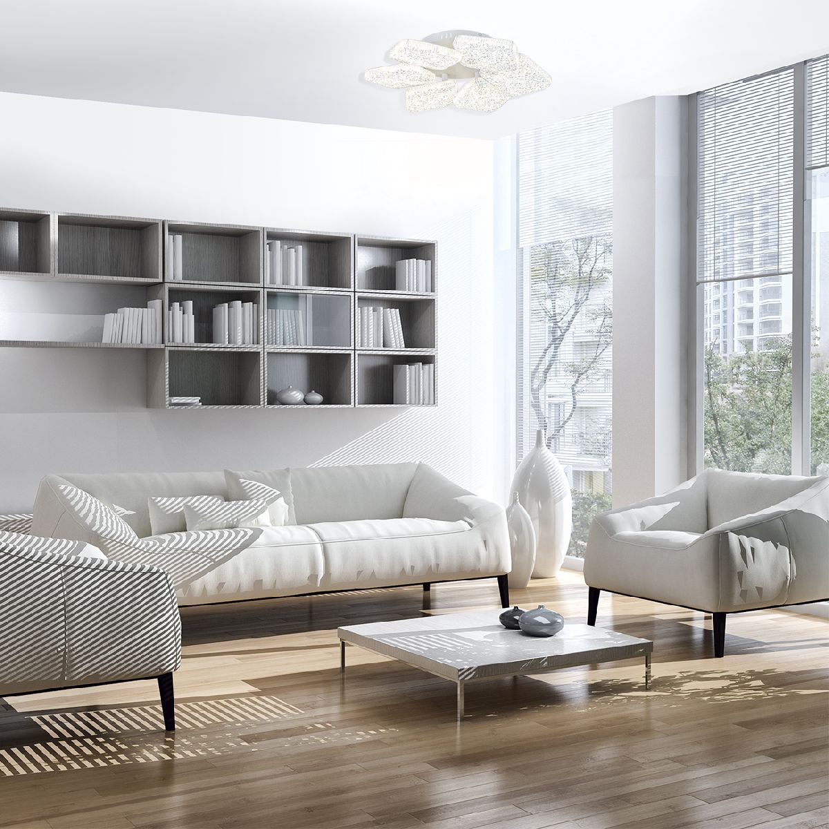 потолочная люстра escada agata 10264/6led