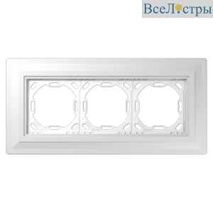 Рамка трехместная Jung PA983G125-0