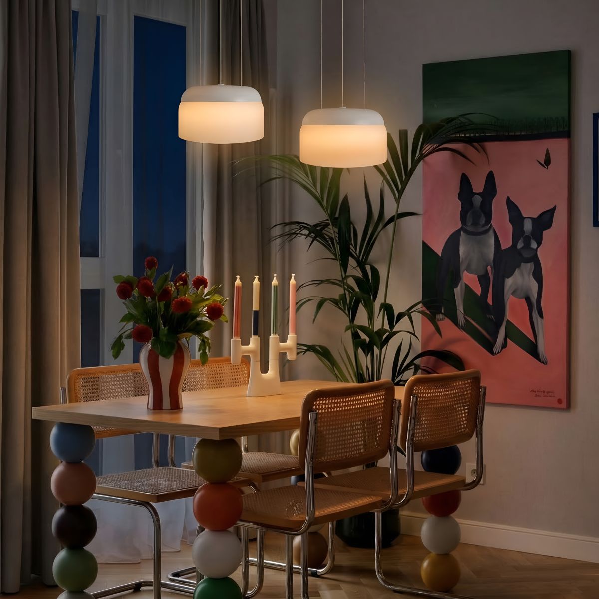 подвесной светильник loft it totem 10466p milky white