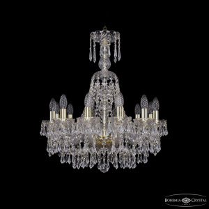 Подвесная люстра Bohemia Ivele Crystal 1403/12/195/XL-65 G