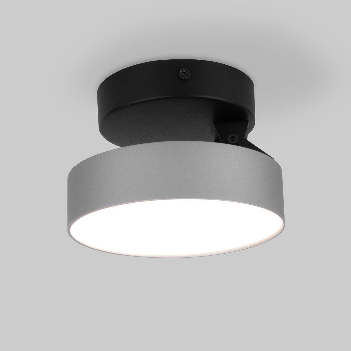 светодиодный спот elektrostandard pila 25135/led серебро 4690389187582