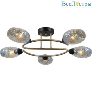 Потолочная люстра Illumico IL0300-5CSQ-79 BK AB