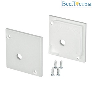 Набор заглушек Arlight SL-Kant-H30 Square с отверстием 024481