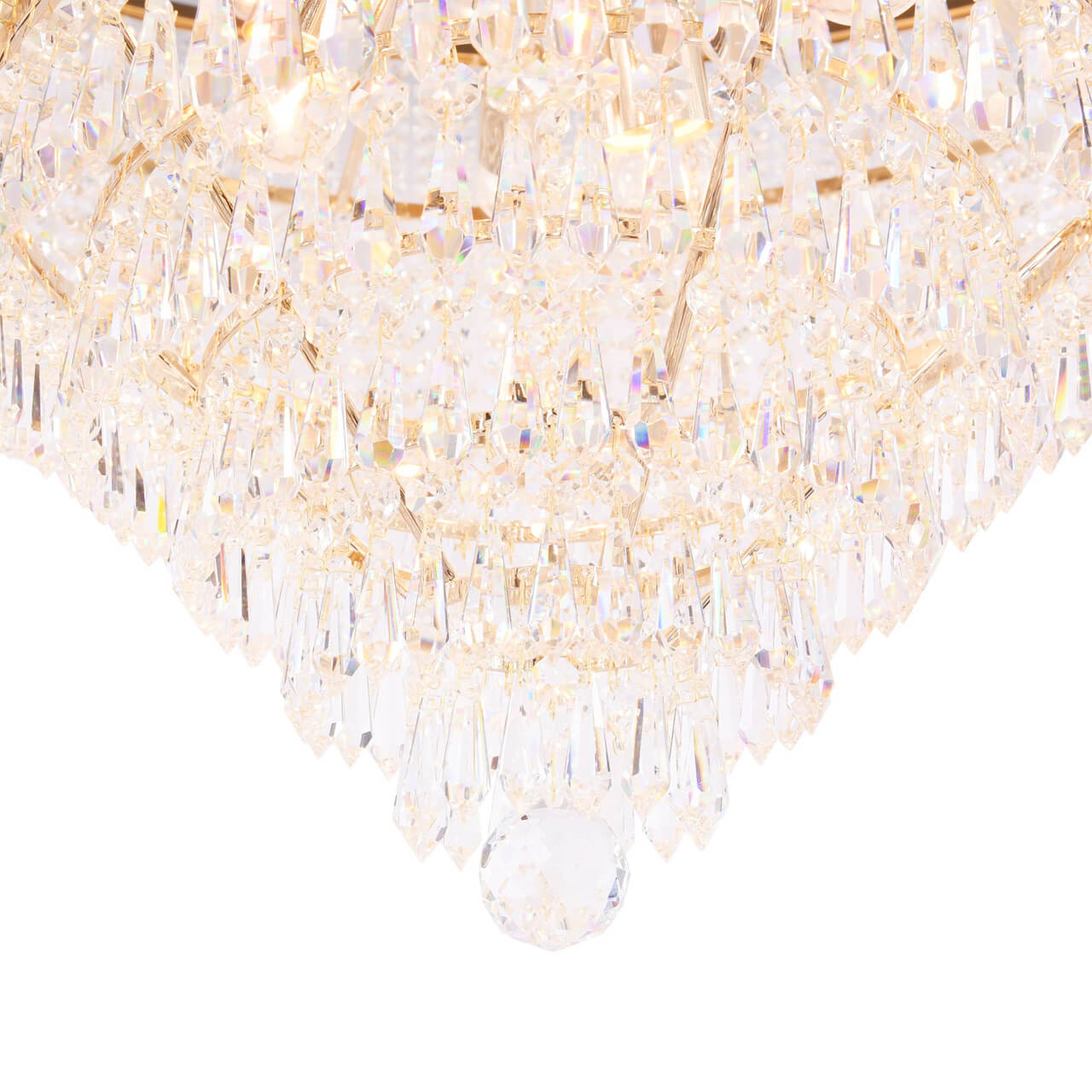 потолочная люстра maytoni palace dia890-cl-42-g