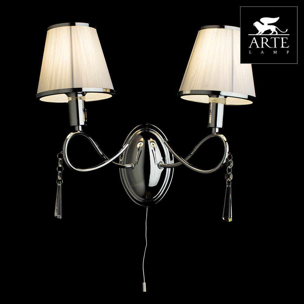 бра arte lamp logico a1035ap-2cc